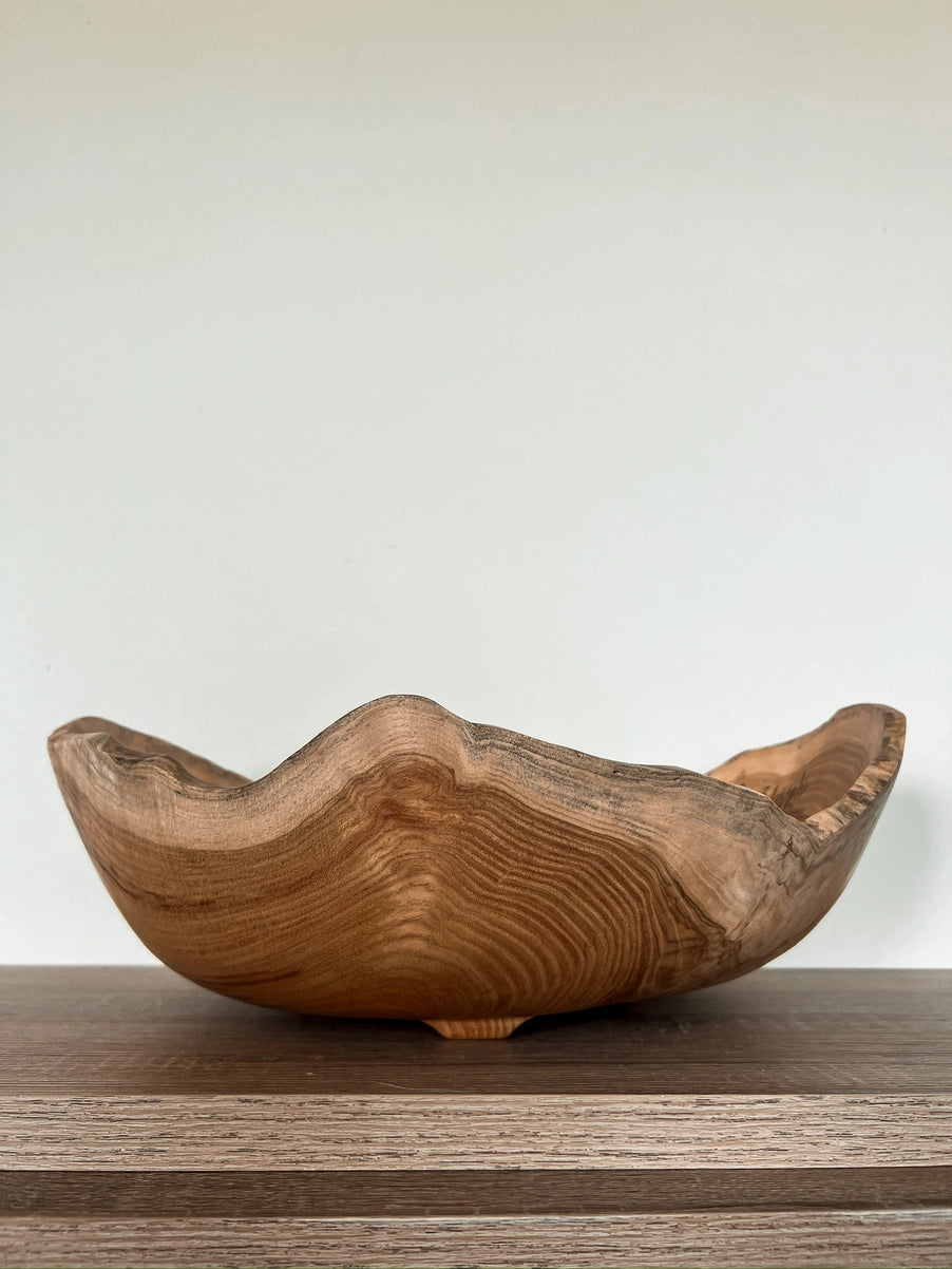 Honey Locust Footed Bowl