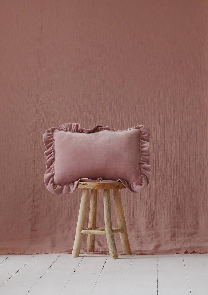 Soft Velvet Pillow Angel