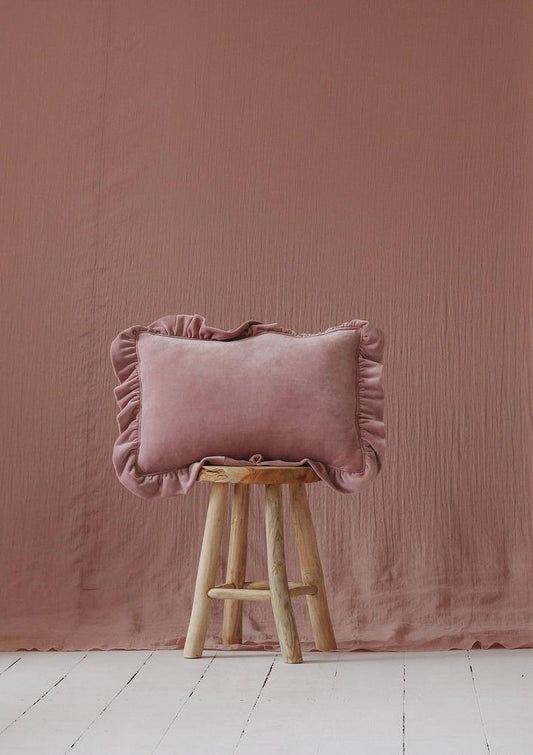 Soft Velvet Pillow Angel