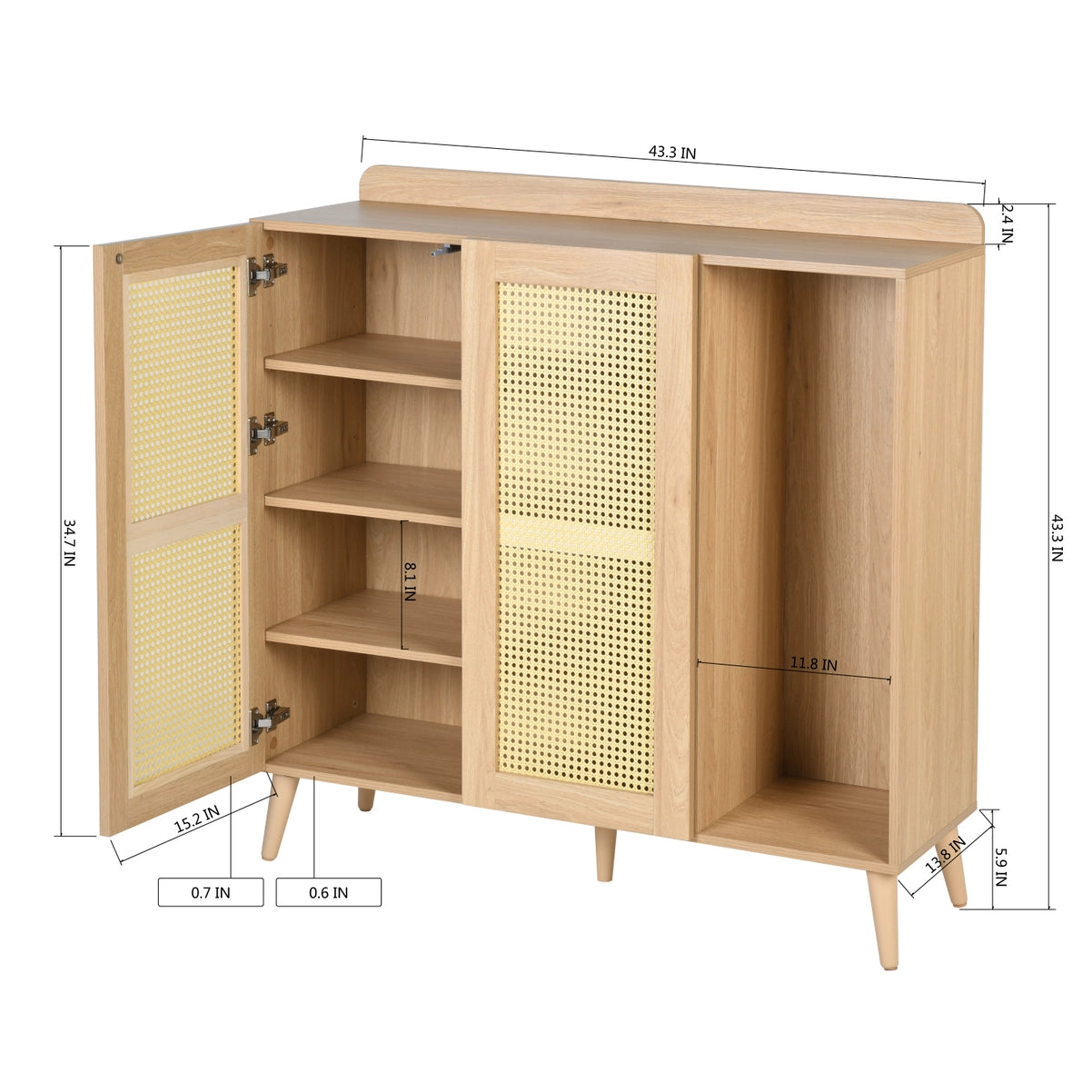 Katie Sideboard Storage Cabinet
